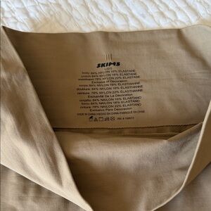 SKIMS Seamless Brief in Warm Beige